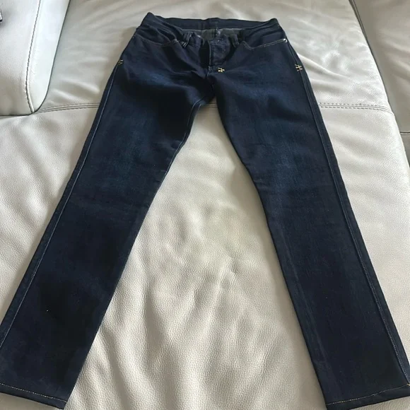 Ksubi Dark Blue Skinny Jeans - Picture 4 of 9